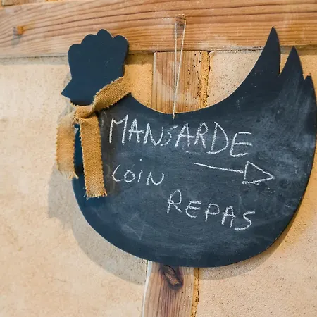 Couette-café Mansarde - L'orée De Lansot 3*